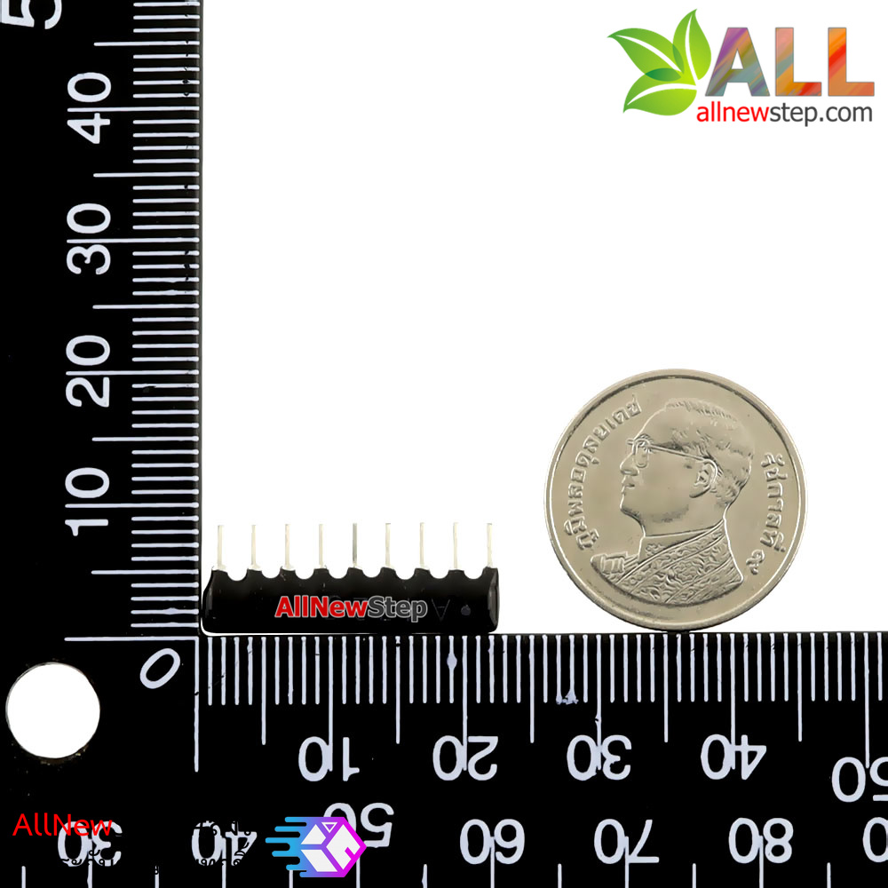 1/8W 4.7K 9Pins A type 5% RESISTOR NETWORK