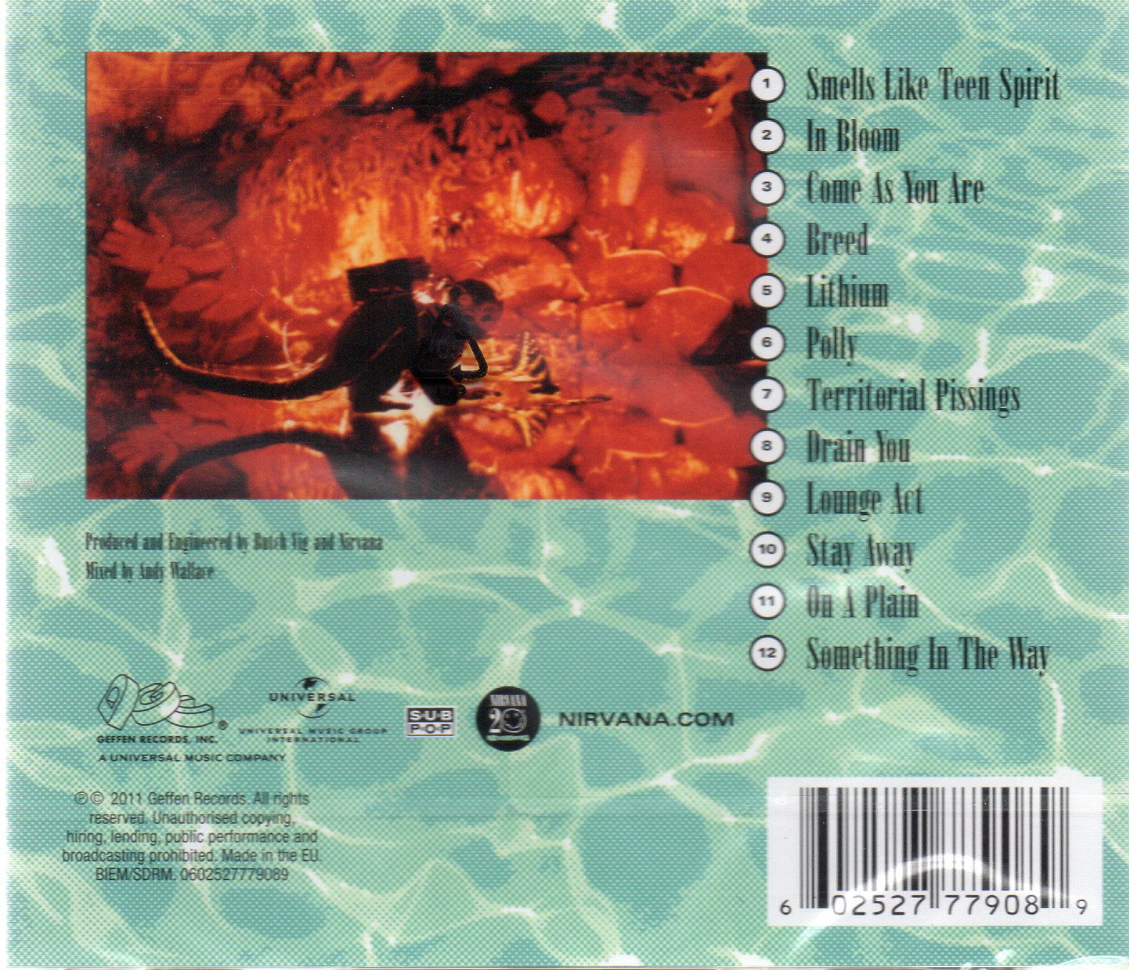 CD,Nirvana - Nevermind(EU)