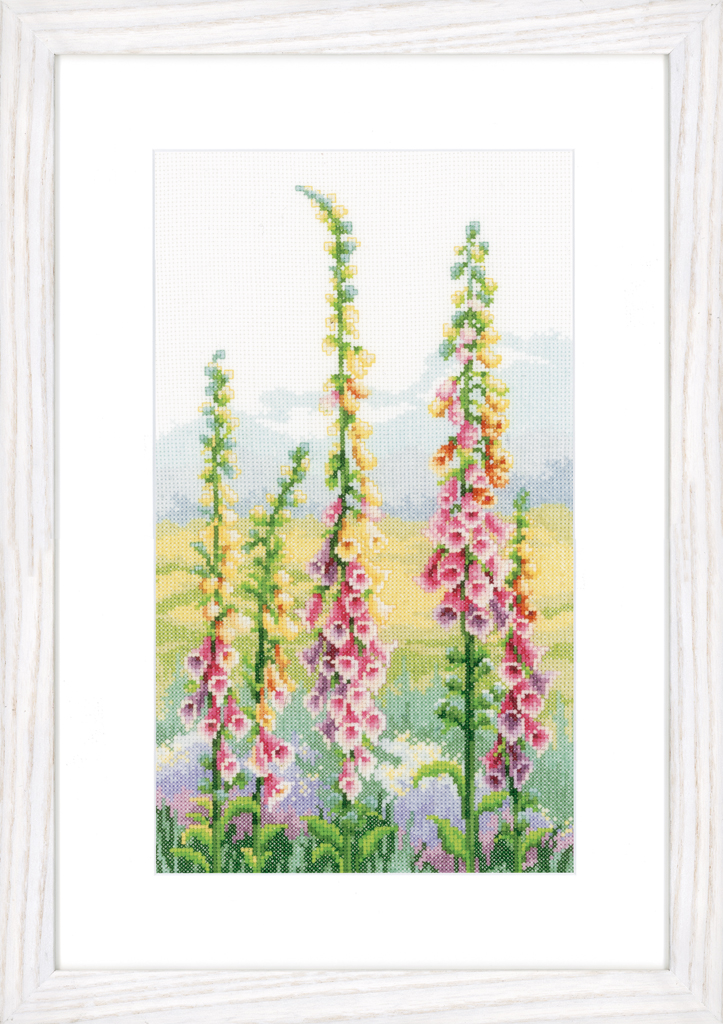 Vervaco ชุดปัก Foxgloves at Dawn