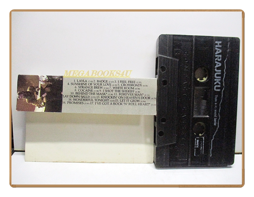 ขายเทปเพลงเก่า THE CREAM OF ERIC CLAPTON