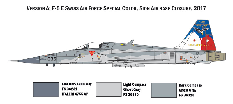 1/72 F-5E SWISS AIR FORCE