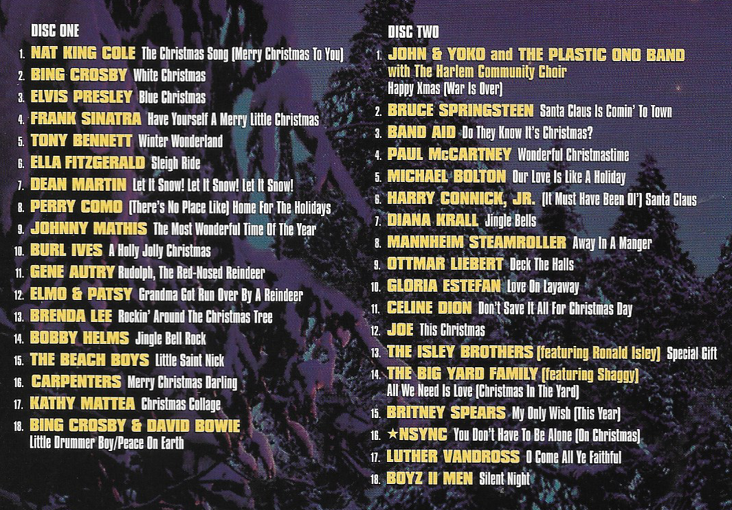 CD,Now That's What I Call Christmas!36 Classic songs from the past and present(2CD)(Various Artists)(2001)(USA)