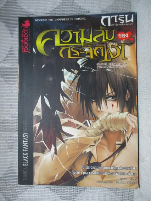 BLACK FANTASY SERIES การิน ปริศนาอาถรรพ์ ความลับของกระจกเงา แต่งโดย อัยย์ สภาพปานกลาง มุมหนังสือมีรอยเยินนิด