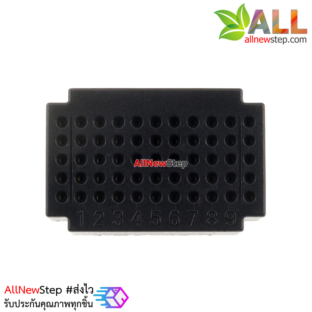 Breadboard แบบ Block ขนาดเล็ก 55 จุด สีดำ
