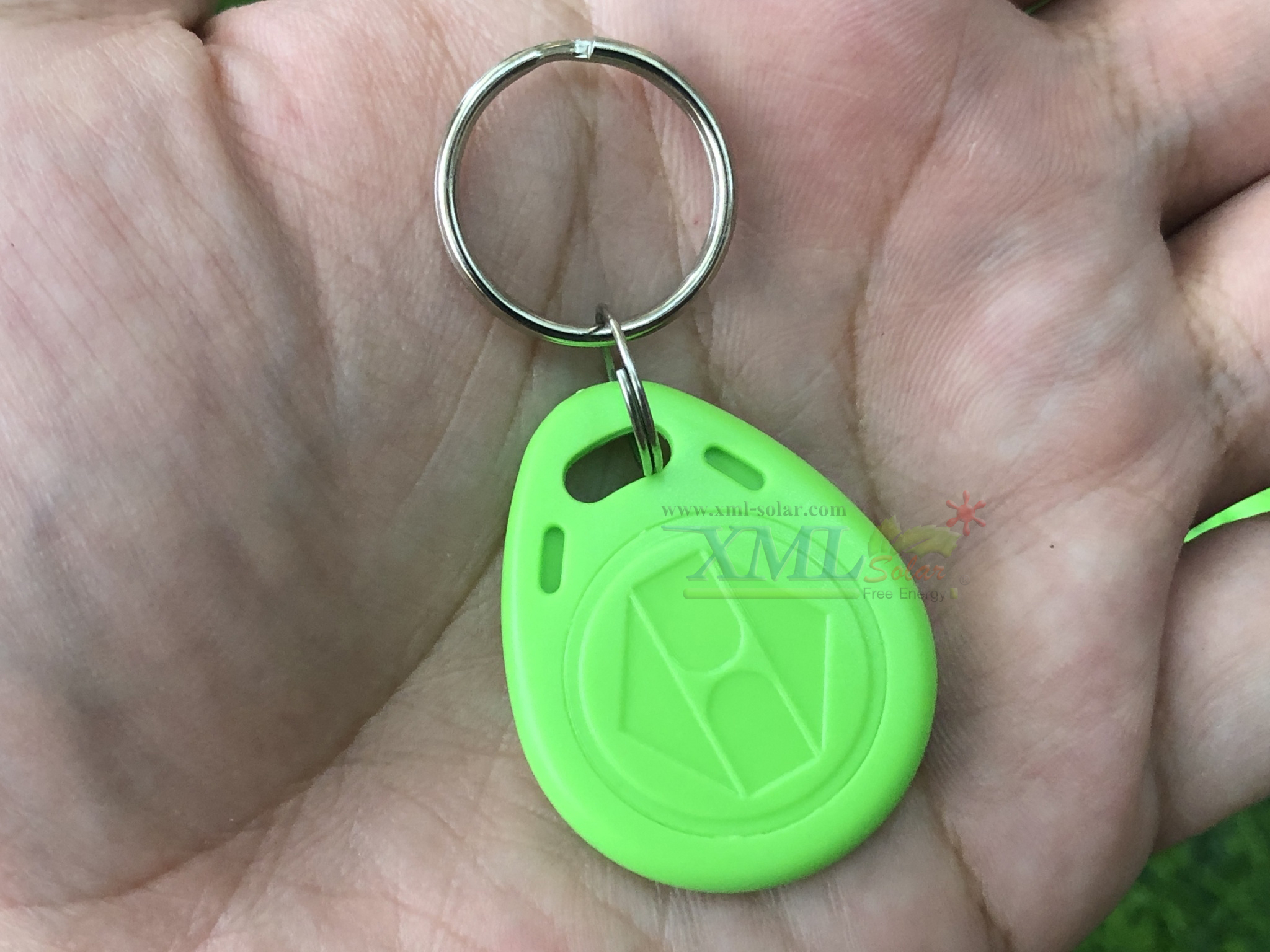 พวงกุญเเจคีย์การ์ด Keytag (Proximity 125Khz.) (เเบบหยดน้ำ ยี่ห้อ mango)(สีเขียว)