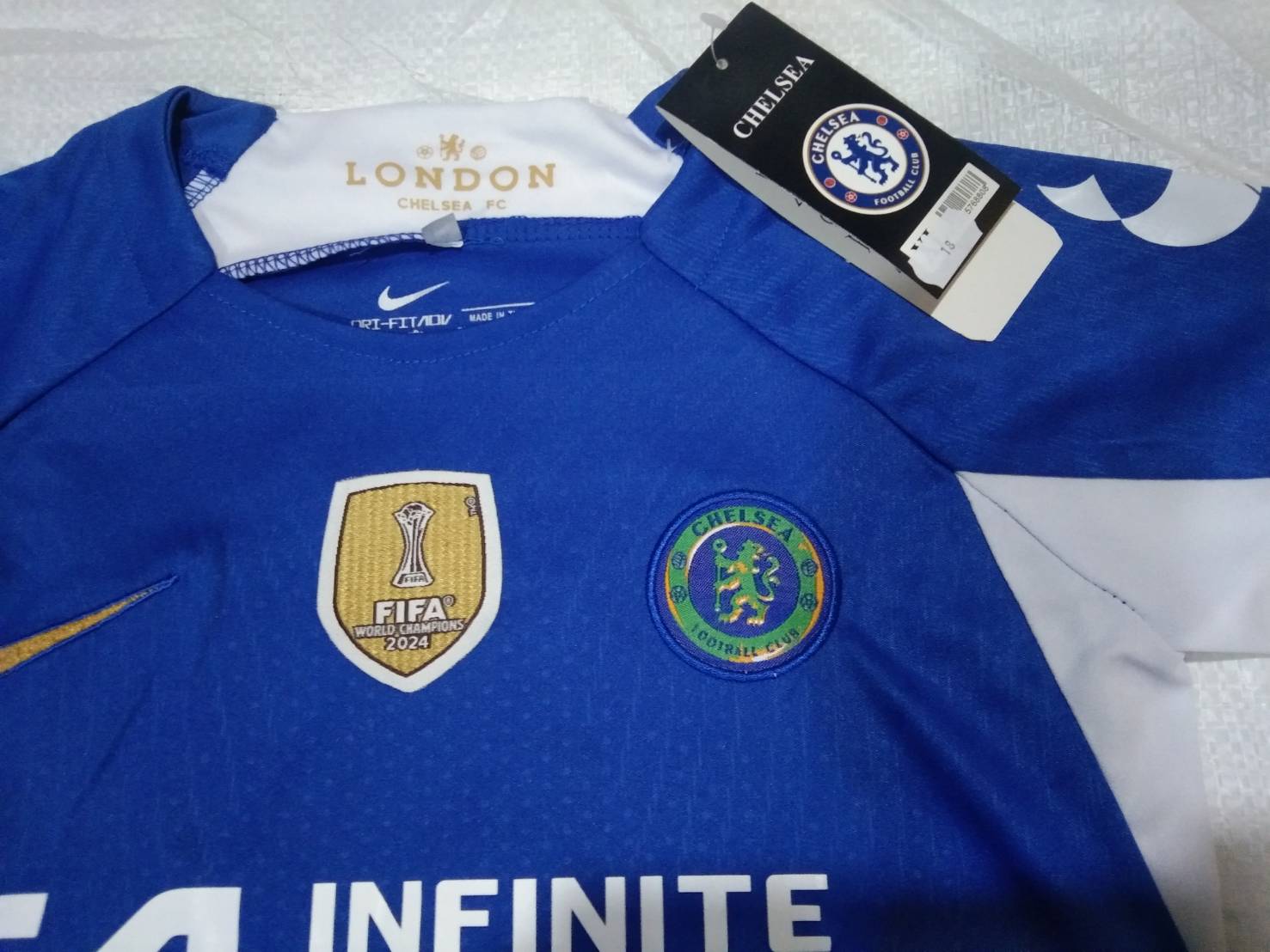 ชุดบอลเด็กเชลซีเหย้าเกรด AA 2025-2026