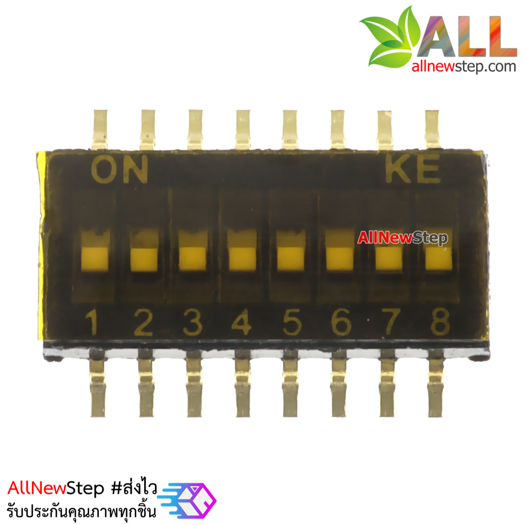 SMD toggle switch 1.27MM pitch 8P DIP switch coding switch