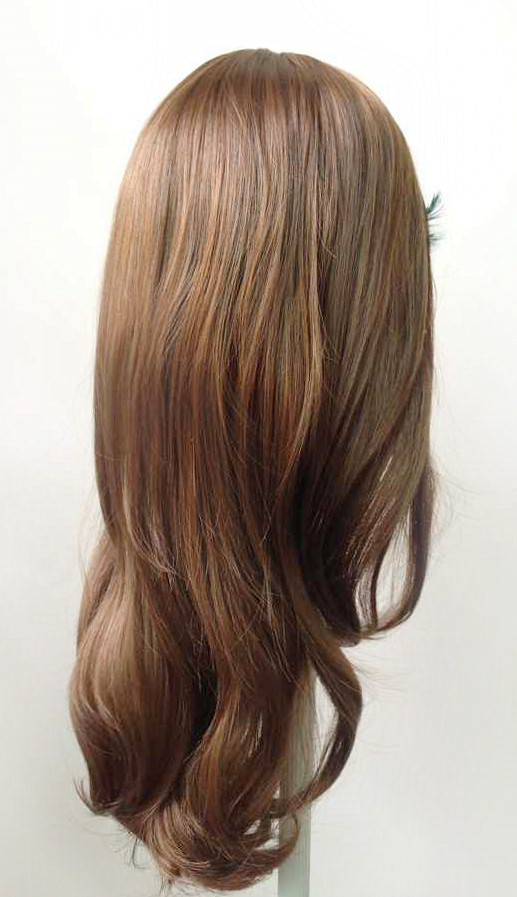 C1119 วิกผมลอนคลายเบาๆ เเสกกลางเห็นหนังศรีษะ