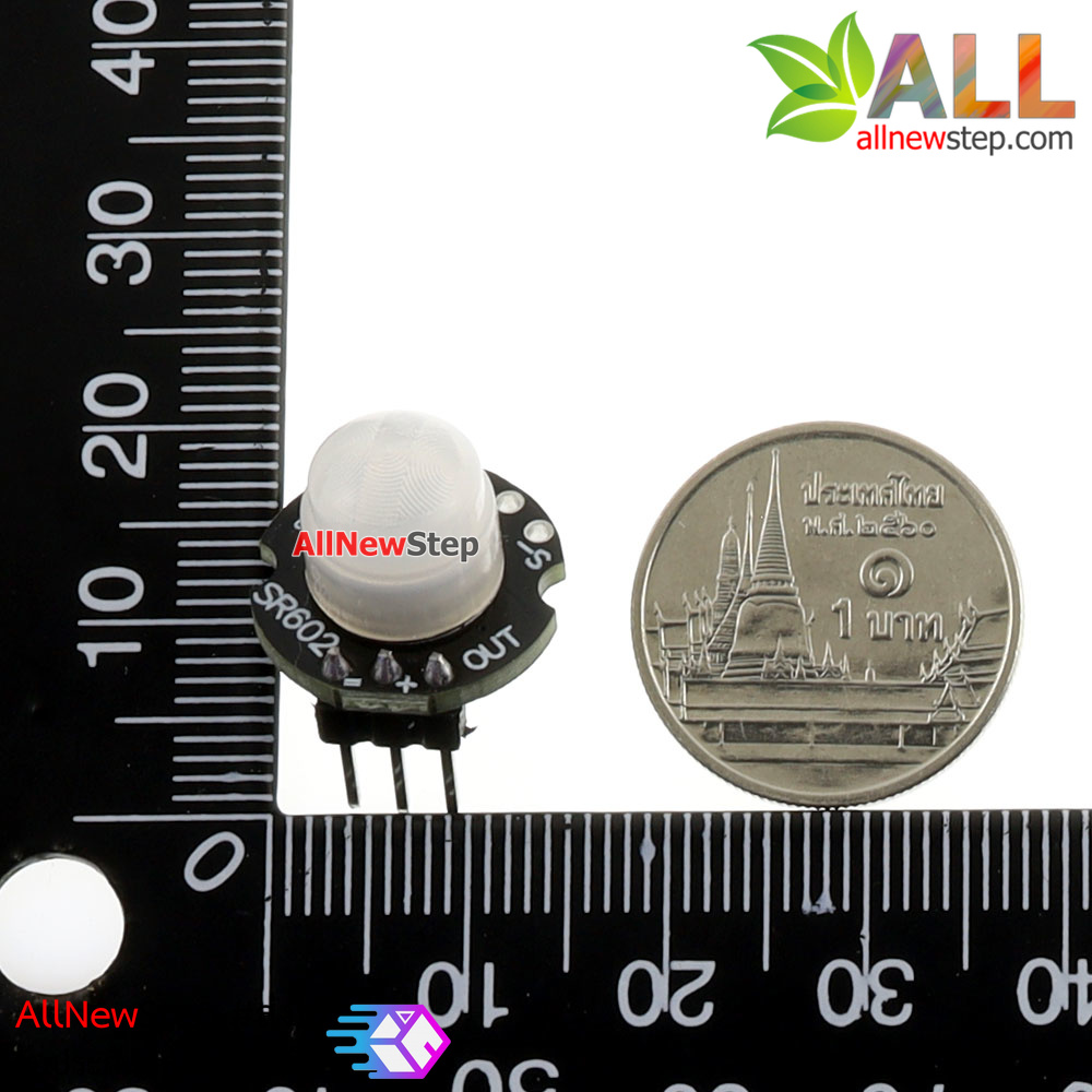เซนเซอร์ PIR Micro SR602 ตรวจจับความร้อน human body sensing module
