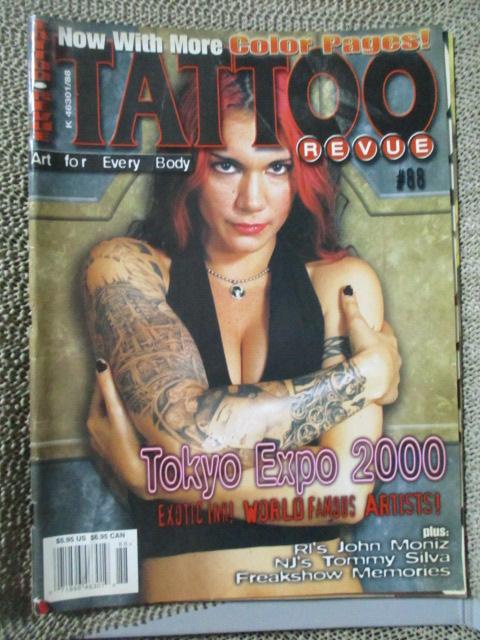 นิตยสารลายสัก TATTOO, TATOO REVUE ฉบับที่088 ปี25** (หนังสือบ้าน มือสอง) (สภาพ85-95%)