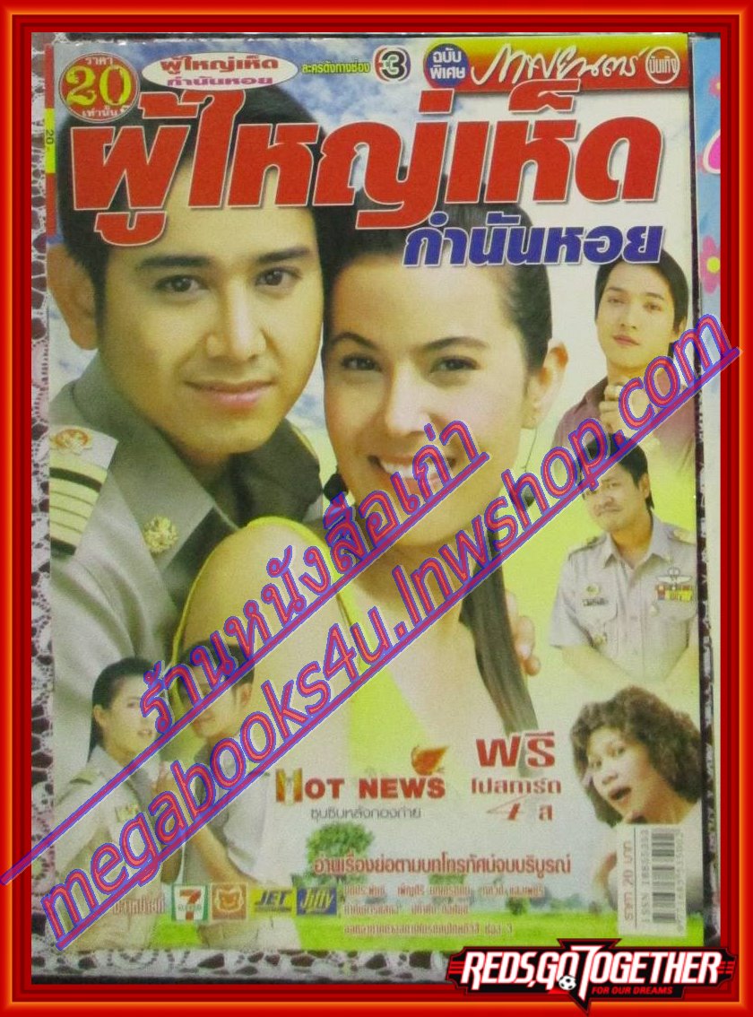 นิตยสารเรื่องย่อละครโทรทัศน์ ผู้ใหญ่เห็ด กำนันหอย ไชยา มิตรชัย ธัญญ่า ธัญญาเรศ