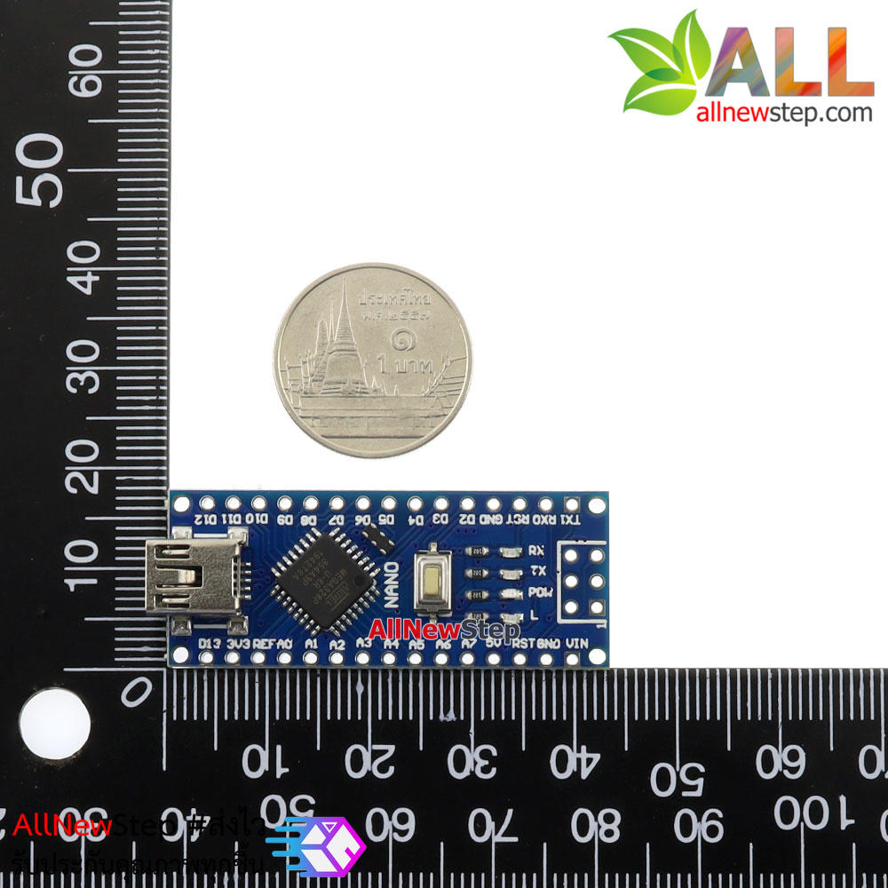 Nano 3.0 Atmega168 ชิฟ USB CH340 ยังไม่บัดกรีขา Arduino Compatible