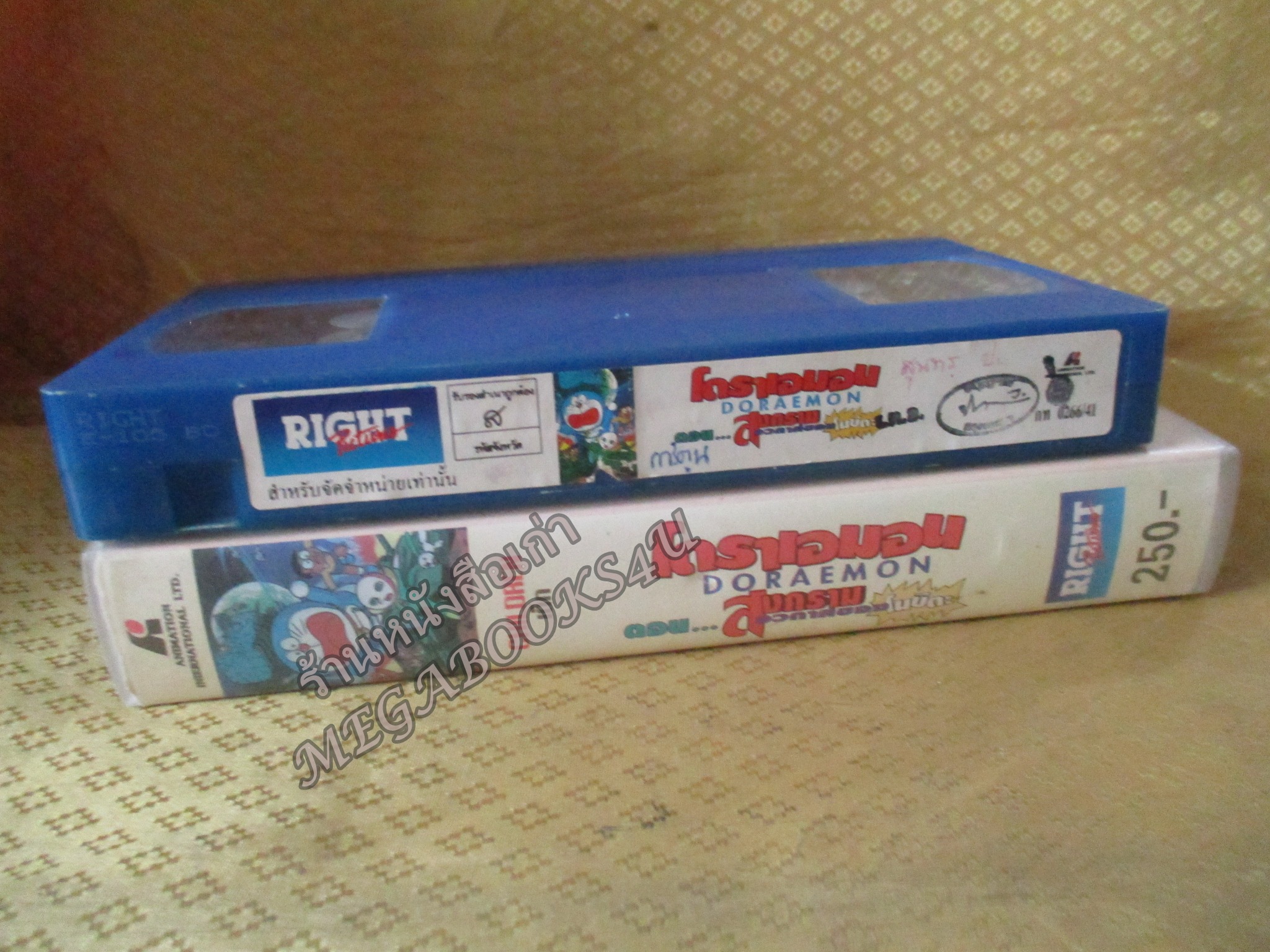 วีดีโอเทป Video Tape โดราเอมอน DORAEMON ตอน สงครามอวกาศของโนบิตะ
