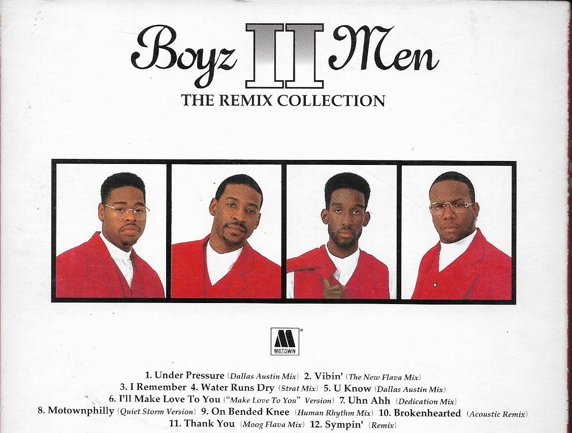Used CD,Boyz II Men - The Remix Collection (A)(1995)(Japan)