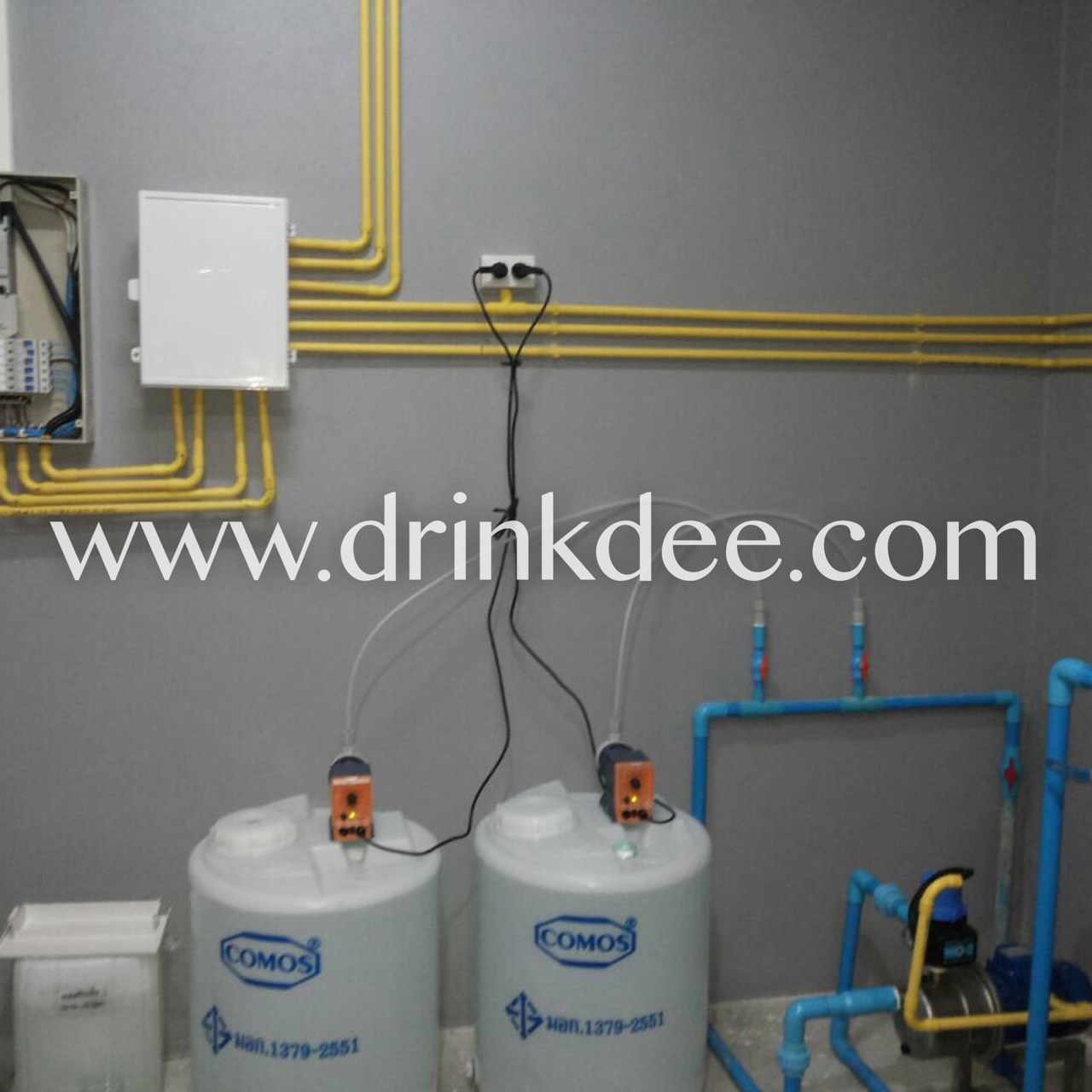 น้ำยาเคมีผลิตน้ำอ่อน-ลดความกระด้าง (Soften Blue)