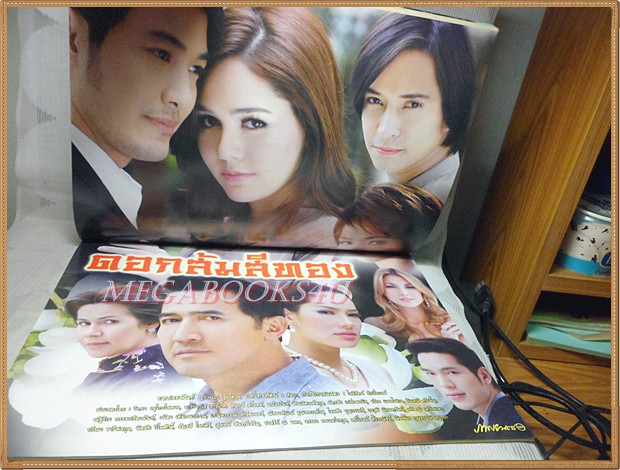 นิตยสารเรื่องย่อละครโทรทัศน์ ดอกส้มสีทอง ปี2554 สภาพดี อารยา เอ ฮาร์เก็ต วิทยา วสุไกรไพศาล