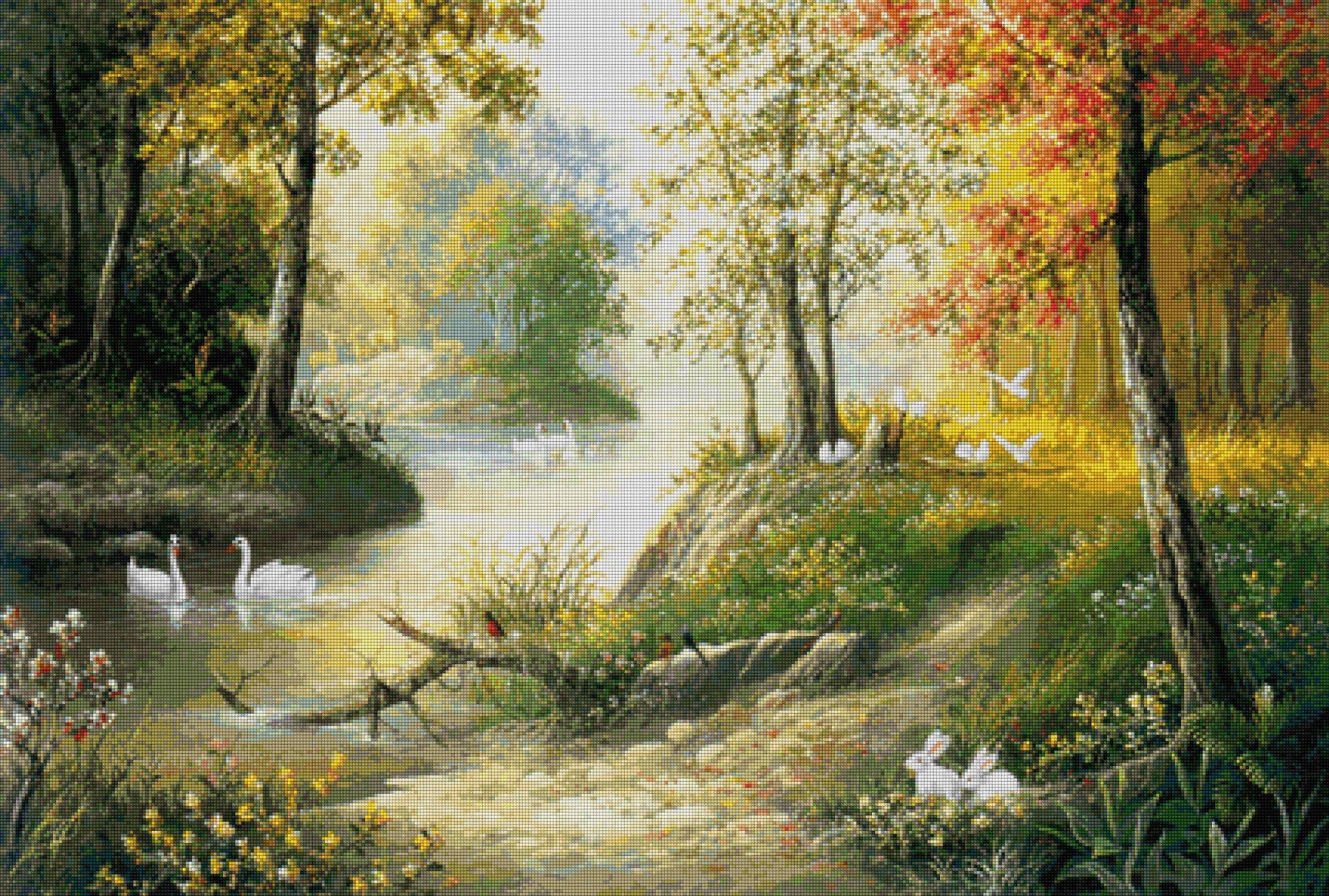 Pinn ลายป่าไม้ Forest
