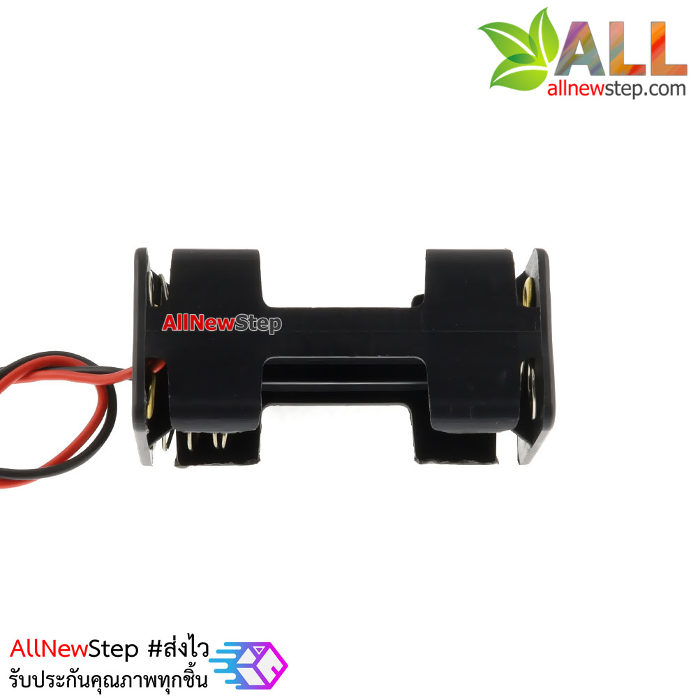 รางถ่าน AAA 4 ก้อน 6V Battery holder case box 4 AAA ขั้วถ่าน รางถ่าน AAA 4 ก้อน 6V