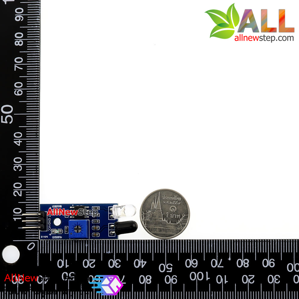 Infrared Barrier tracking avoidance Obstacle Sensor Module โมดูลตรวจจับเส้นและสิ่งกีดขวางแบบอินฟาเรด
