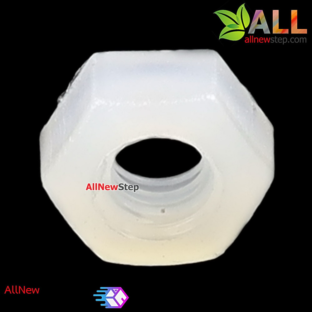 Hex Nylon Nut M3 จำนวน 1 ชิ้น