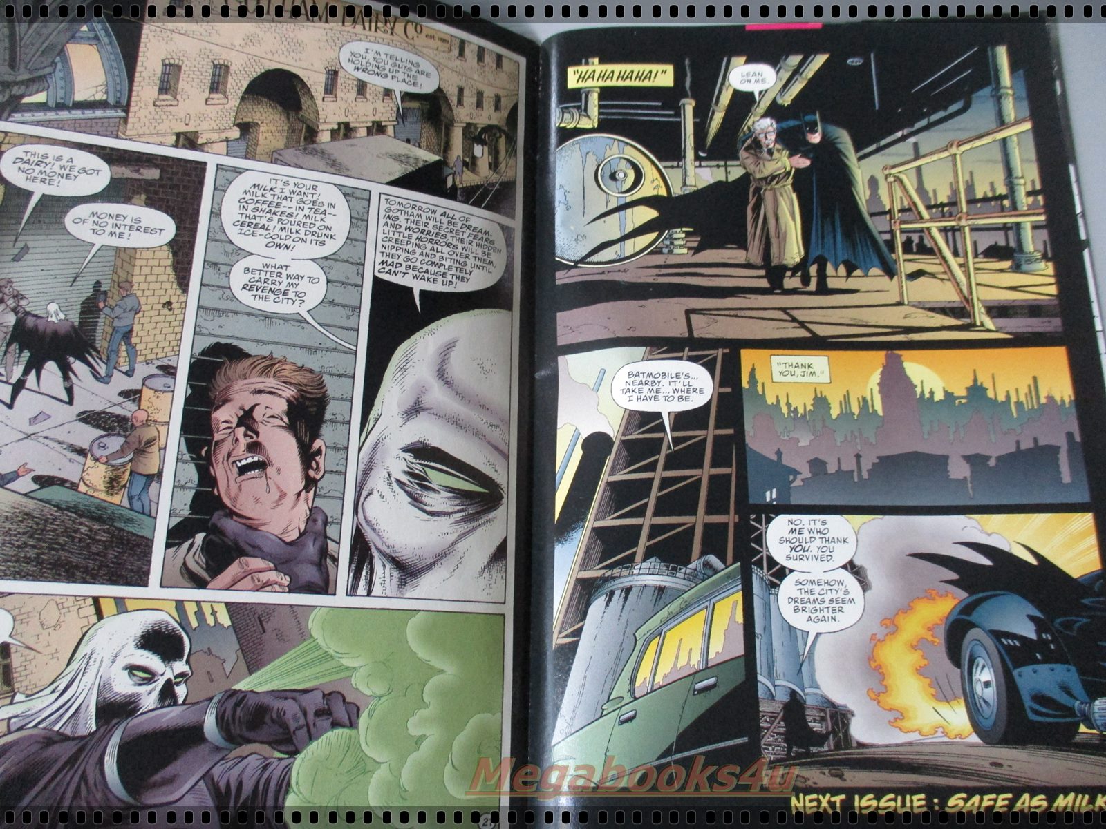 การ์ตูน DC comics การ์ตูนภาษาอังกฤษ แบทแมน BATMAN ฉบับที่ 51 ตอน SHADOW OF THE BAT ปี2538