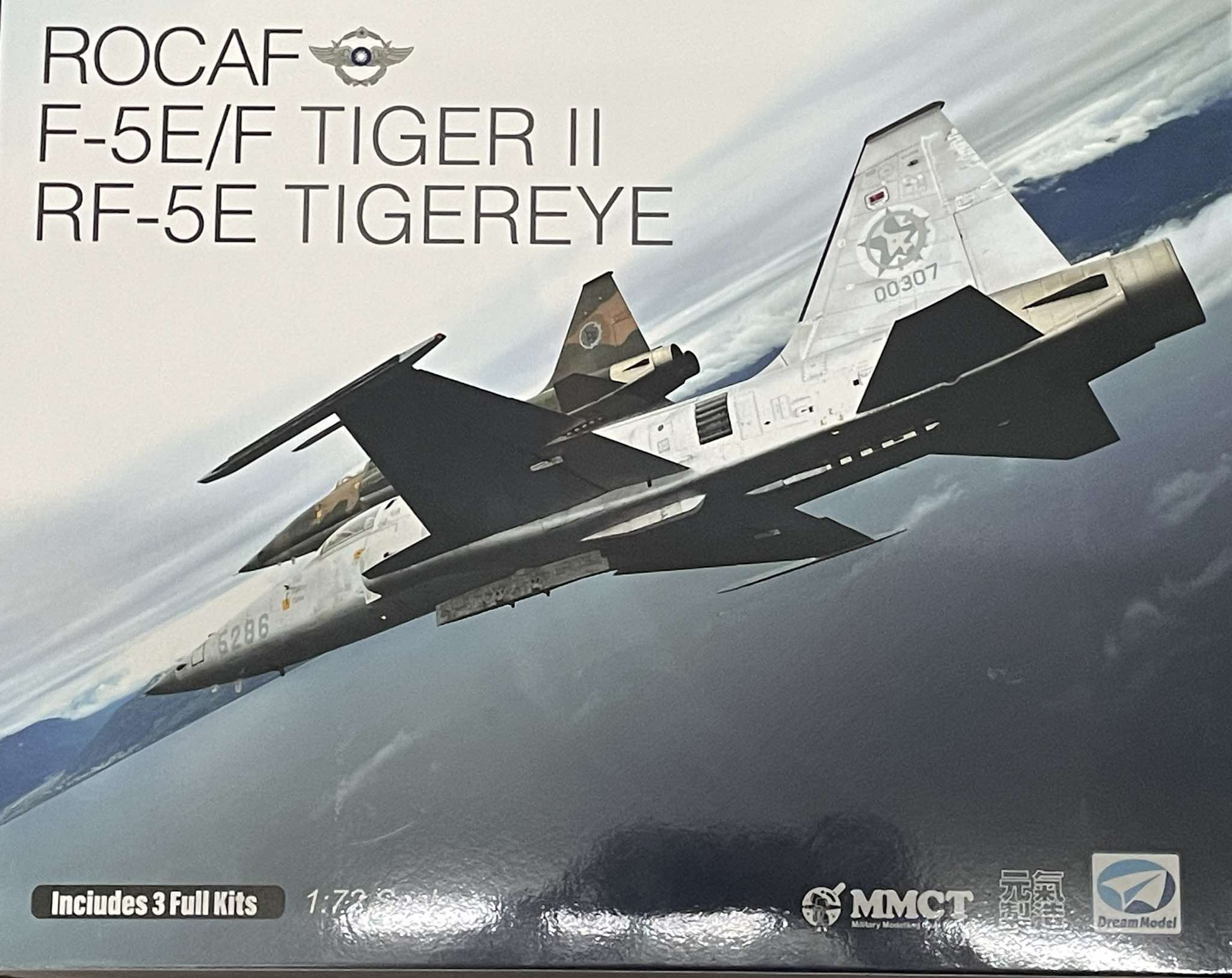 1/72 ROCAF F-5E/F TIGER II RF-5E TIGEREYE 1+1+1