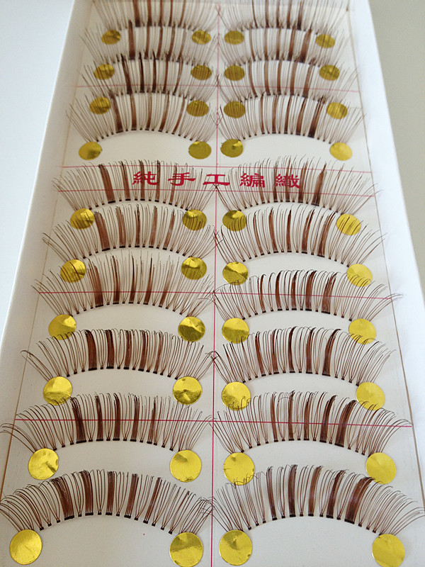 V-K06 ขนตาเอ็นใส (ราคาส่ง) ขั้นต่ำ 15 เเพ็ค คละเเบบได้