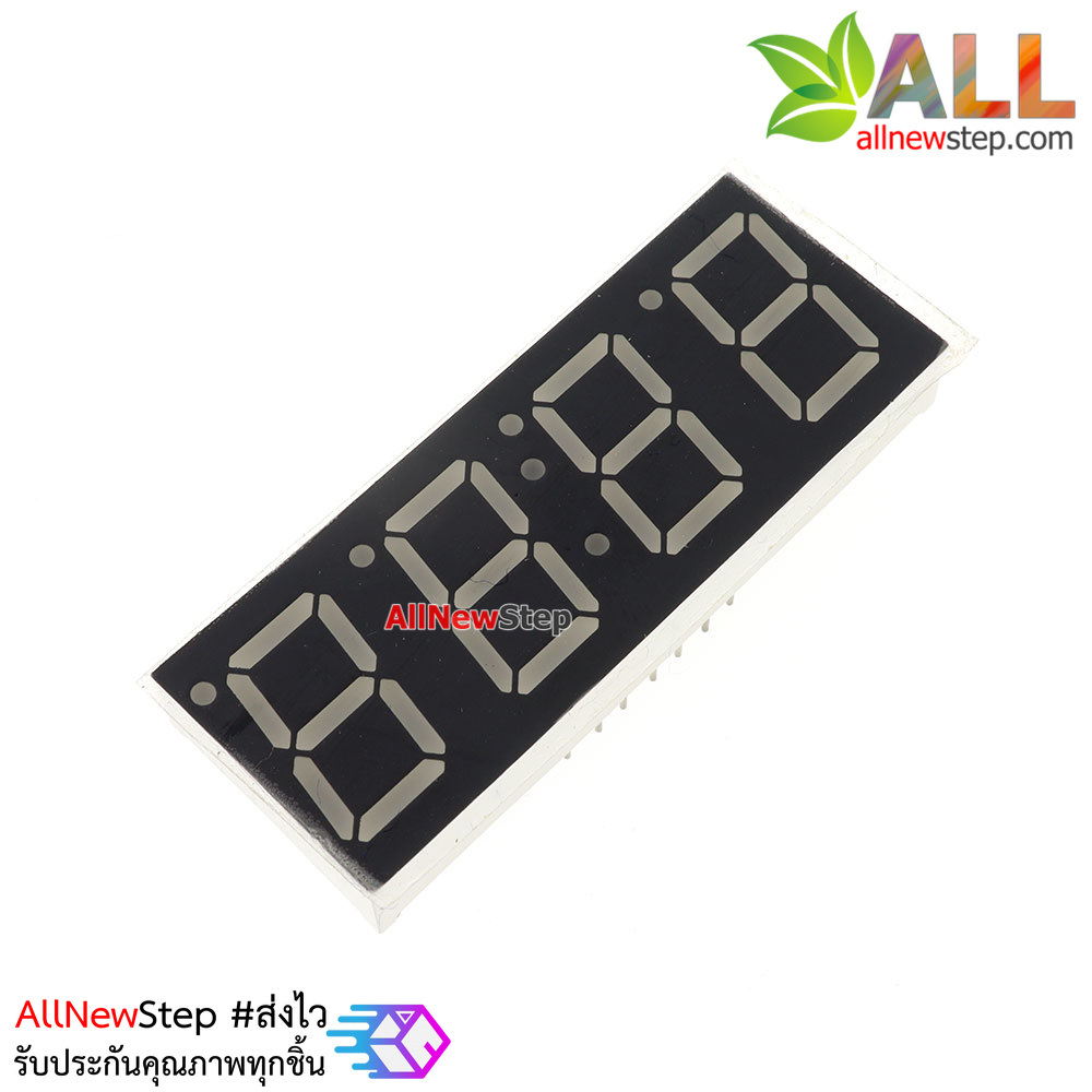 7 Segment 0.56 นิ้ว 4 digit Clock Red ไฟ 7 segment 0.56 4 หลักพร้อมจุดนาฬิกา สีแดงแบบไฟลบร่วม 5463A