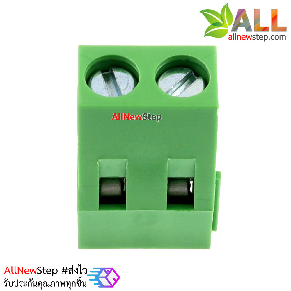 Screw Terminal KF128-2P ระยะห่าง 5.0MM 2 ขา ไฟ 300V/10A