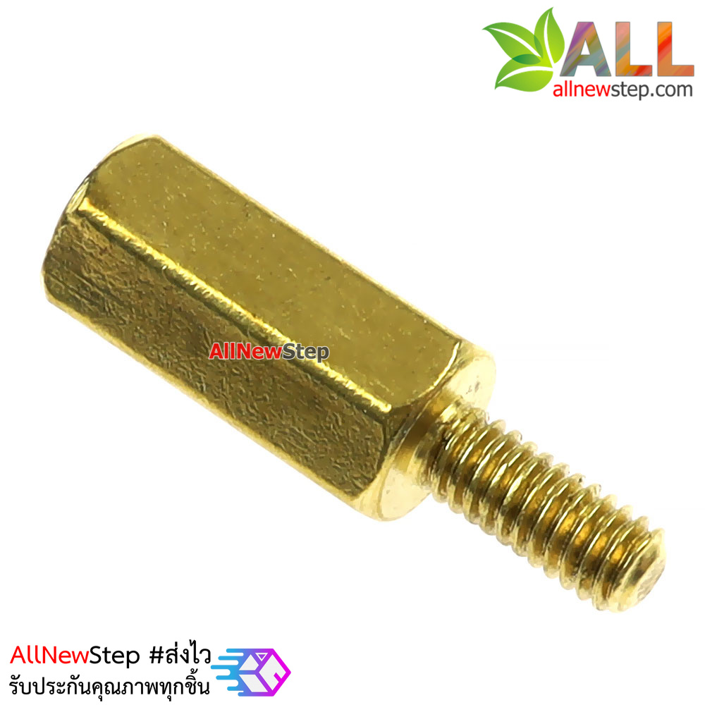 น็อต M2.5 ขนาด 10+6mm