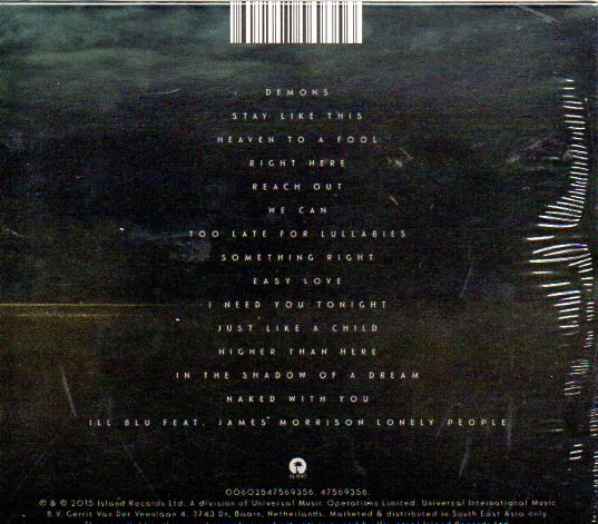 CD,James Morrison - Higher Than Here(Thai)