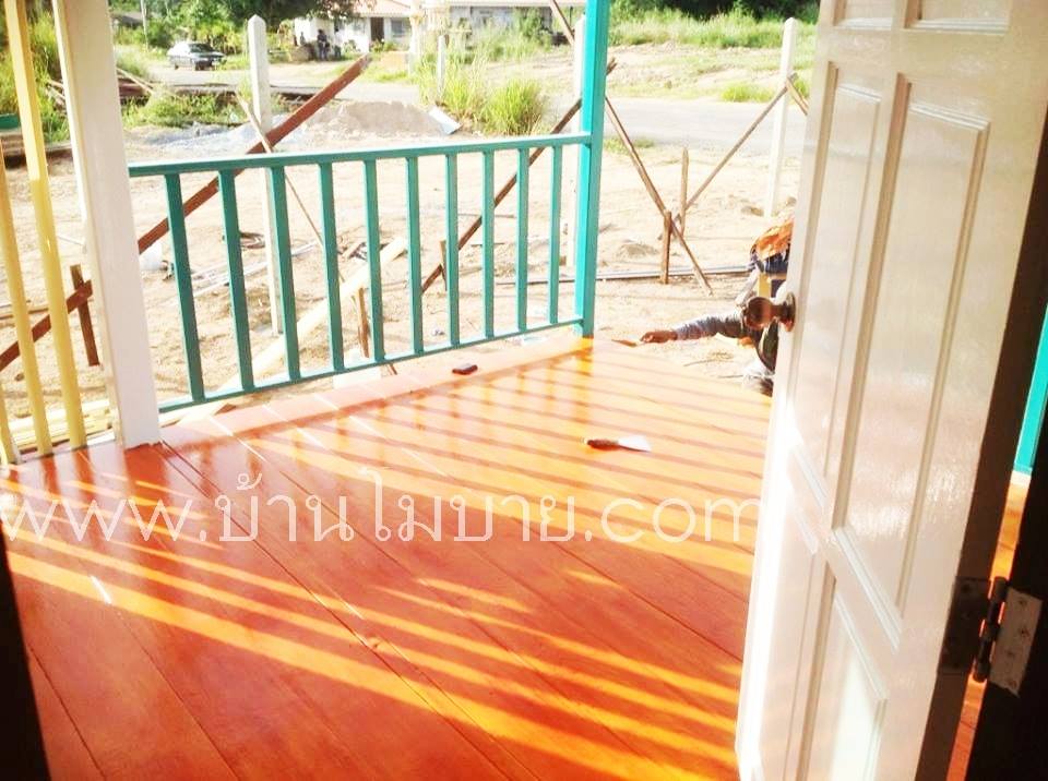 บ้านน็อคดาวน์ ขนาด 4*6 เมตร (1 ห้องนอน 1 ห้องน้ำ 1ห้องนั่งเล่น)