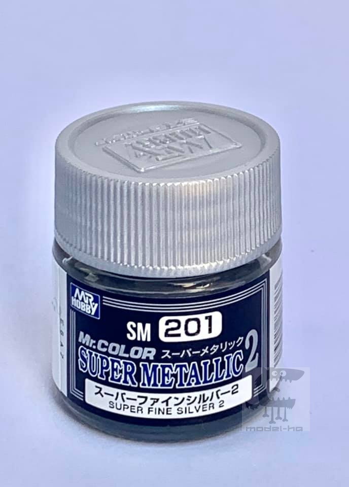 Mr.Hobby # SM201 SUPER FINE SILVER 2