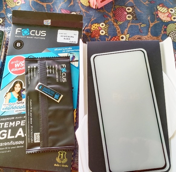 Focus ฟิล์ม กระจก เต็มจอ ใส โฟกัส ใช้สำหรับ POCO M5 Poco M4 Pro 4G ใบกำกับภาษี