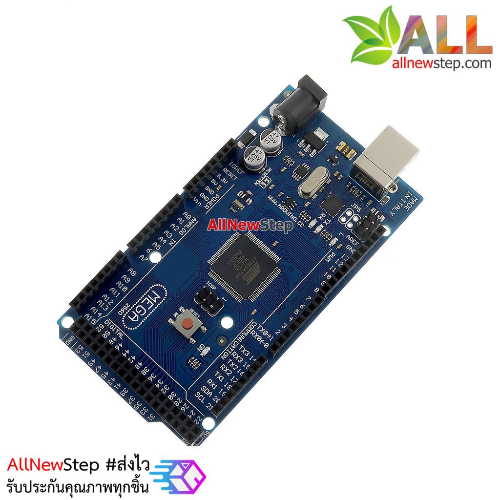 บอร์ด MEGA2560 R3 for Arduino พร้อมสาย USB