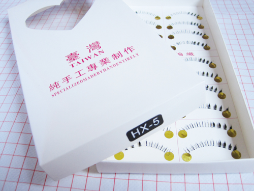 HX-5# ขนตาล่าง เอ็นใส 10 คู่ (ราคาส่ง)ขั้นต่ำ 15 เเพ็ค คละเเบบได้