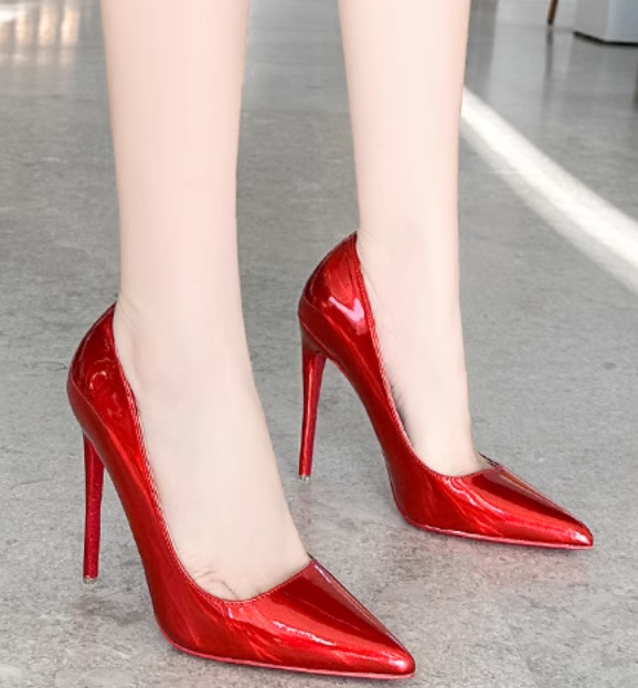 รองเท้าคัทชูส้นสูง 4.8 นิ้ว ไซส์ 35-46 มี 10 สี