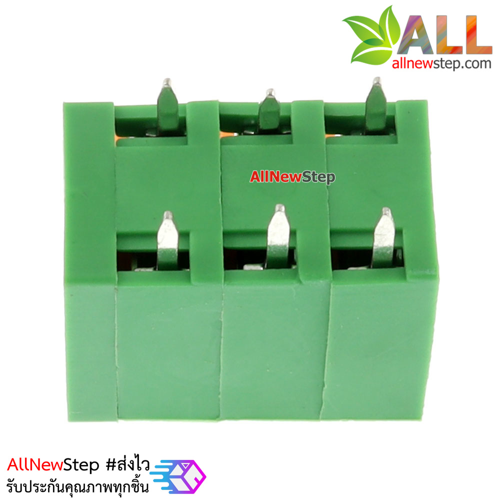 Terminal KF142V KF142R 5.08mm screw-free spring type PCB 3p แบบ 3 ขานอน