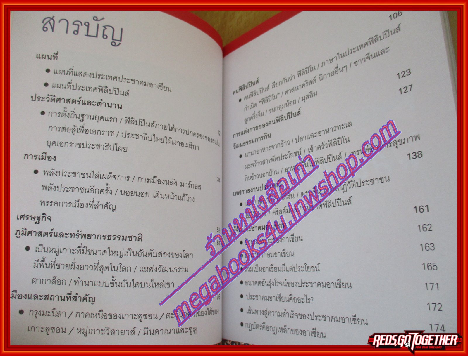 สาธารณรัฐฟิลิปปินส์ หนังสือชุดประชาคมอาเซียน โดย วิทย์ บัณฑิตกุล (มือสองจากห้องสมุด) (สภาพ70-90%)