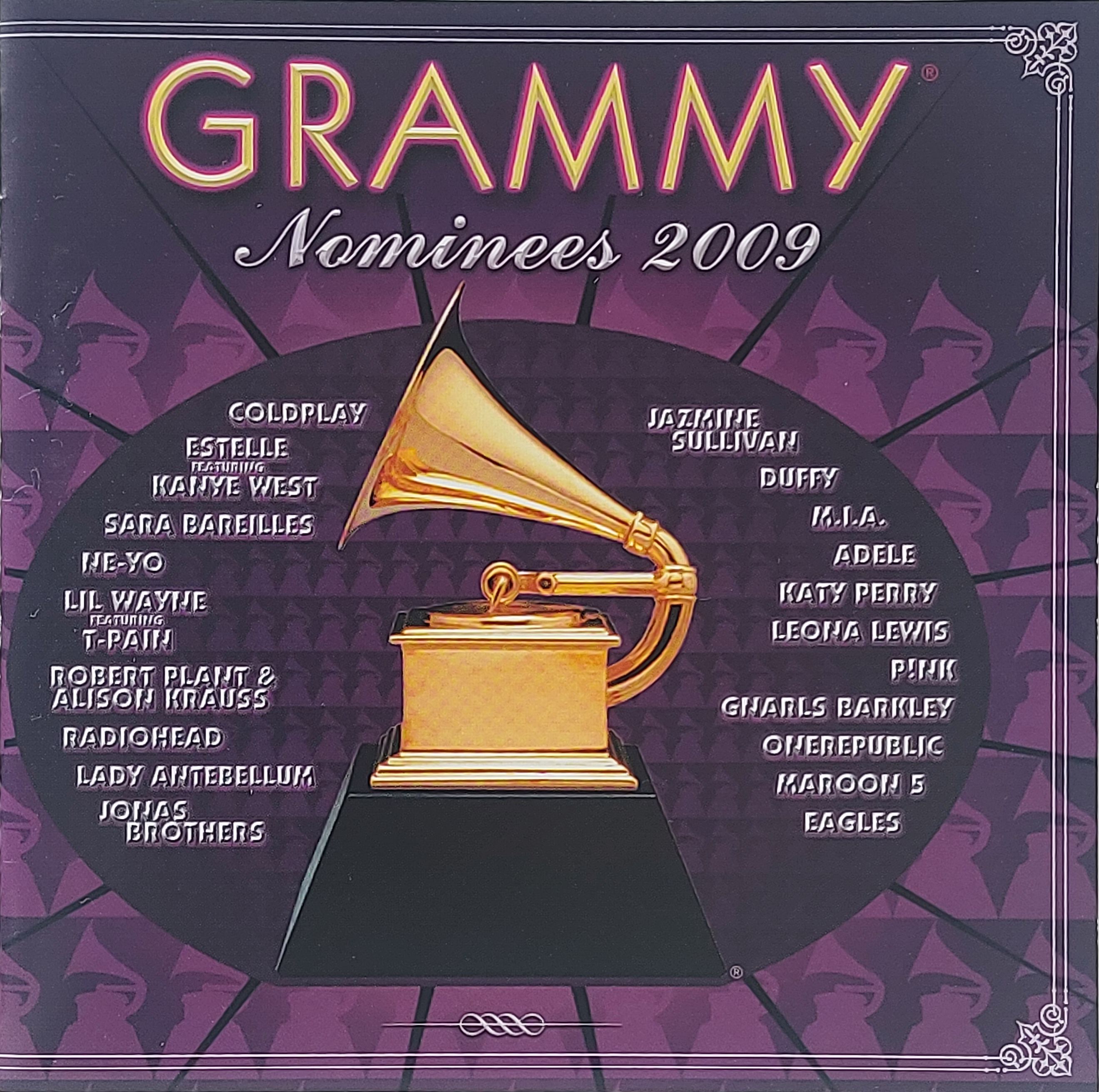 Used CD,2009 Grammy Nominees (B)(Various Artists)(2009)(USA)