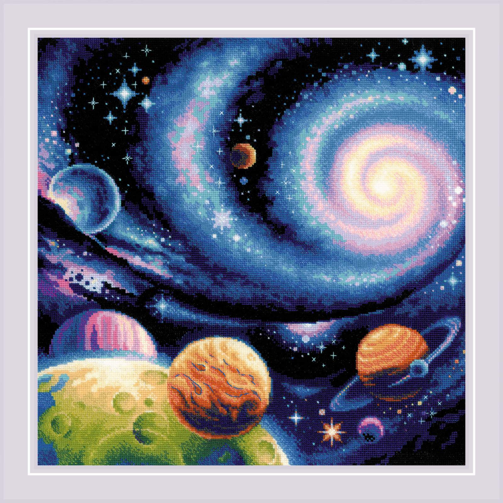Riolis ชุดปักครอสติช Other Worlds