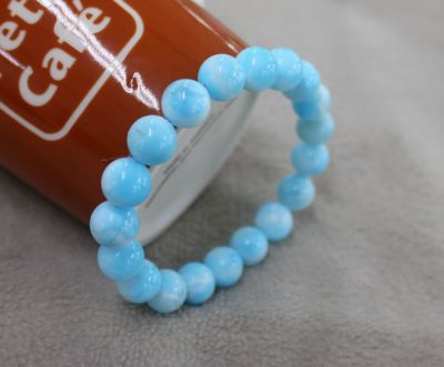 สร้อยข้อมือหินเฮมิมอร์ไฟต์ ( Hemimorphite )