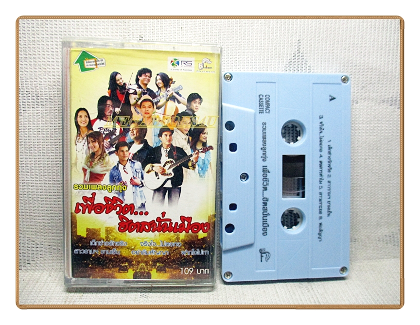 เทปเพลงลูกทุ่ง เพื่อชีวิตฮิตสนั่นเมือง