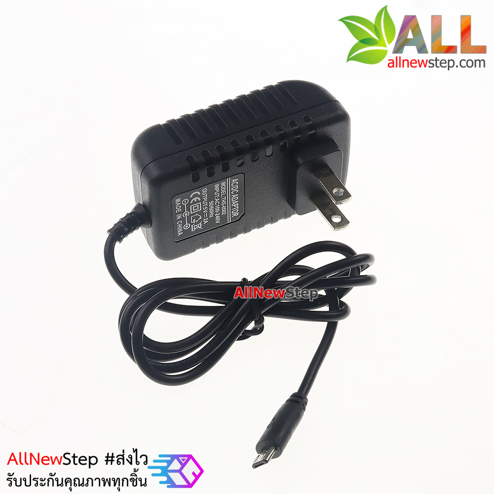 แหล่งจ่ายไฟ 5V 1.5A สูงสุด 5V 2a หัวแบบ Micro USB