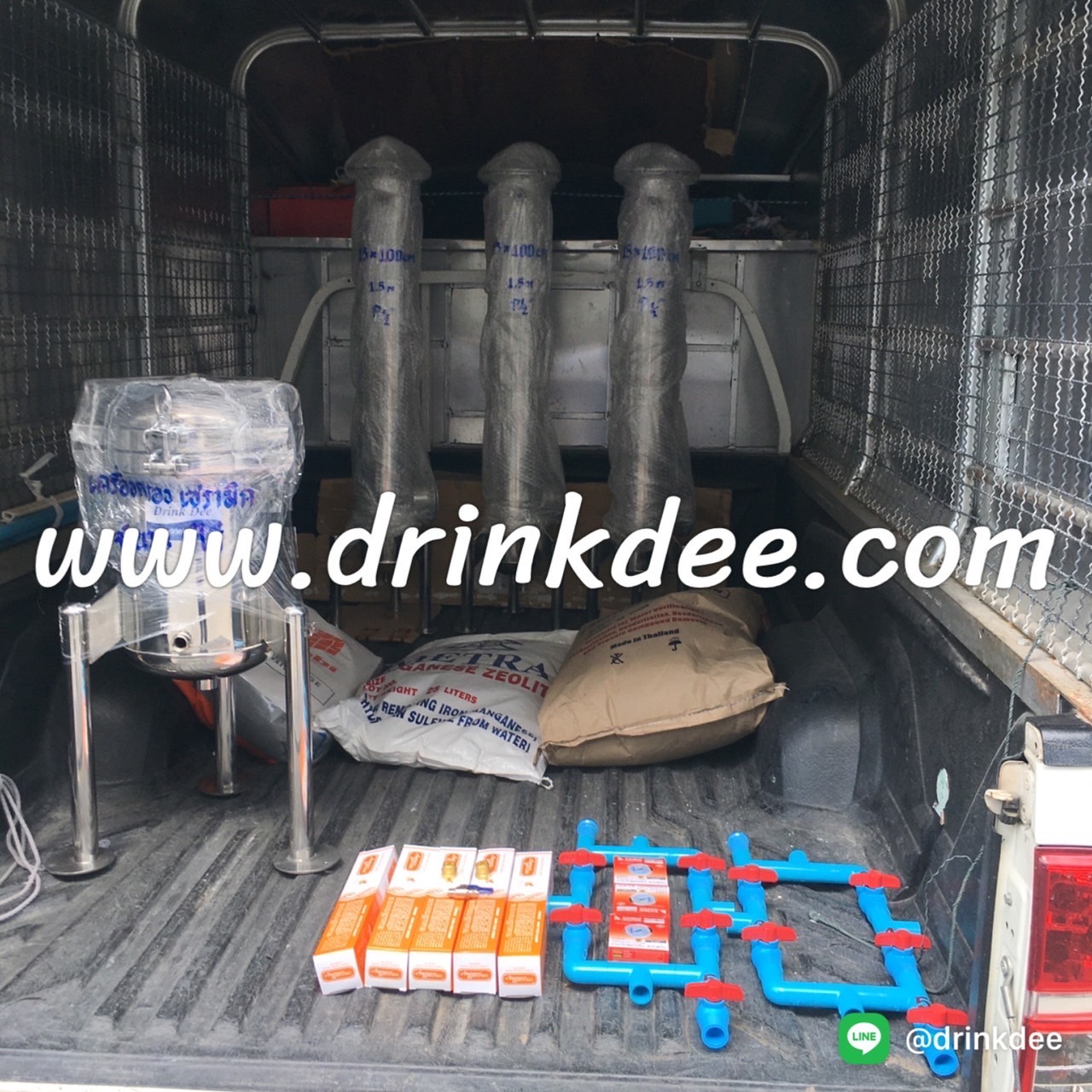 ถังกรองสแตนเลส ขนาด 6-60 นิ้ว