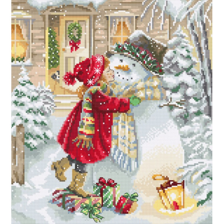 Letistitch ชุดปักครอสติช Winter playtime