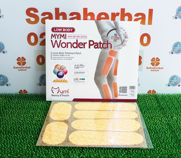แผ่นแปะสลายไขมันสำหรับขา Mymi Wonder Patch Low Body
