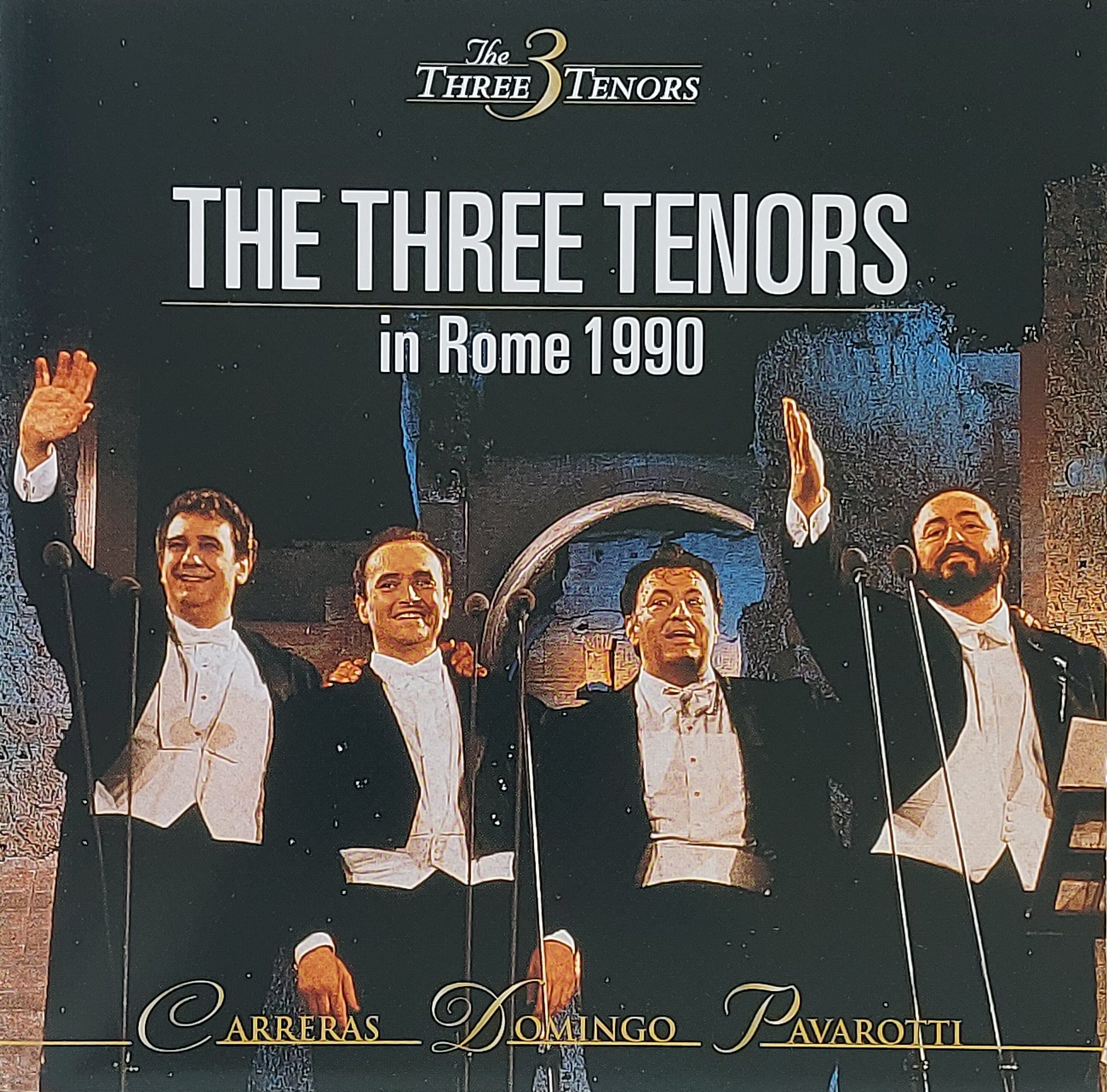 CD,The Three Tenors Carreras Domingo Pavarotti in Concert Rome 1990 (Classical)(1990)(Japan)