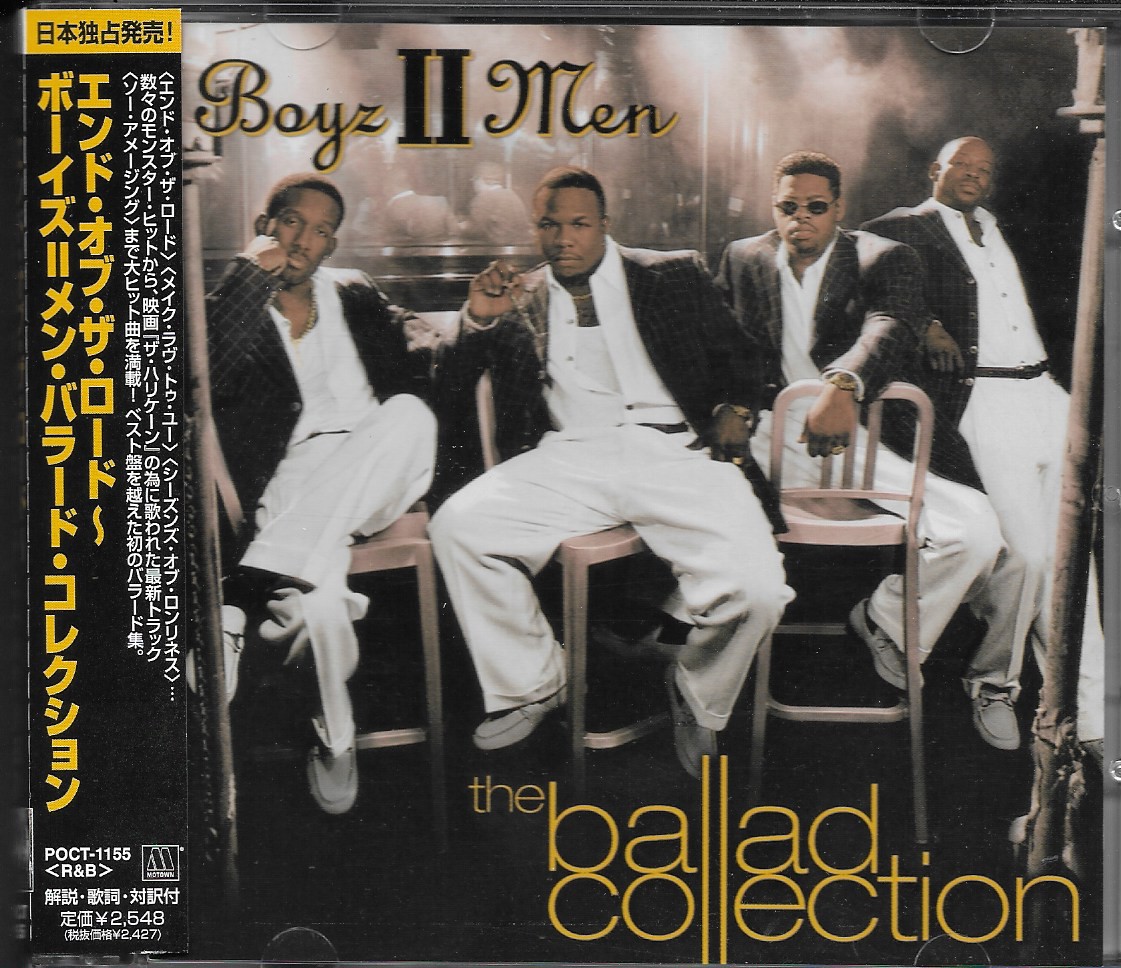 Used CD,Boyz II Men - Ballad Collection (A+)(2000)(Japan)