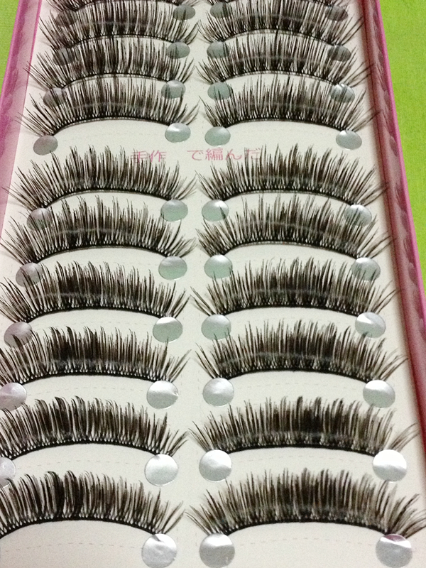 HS-4# ขนตา(ราคาส่ง) ขั้นต่ำ 15 เเพ็ค คละเเบบได้